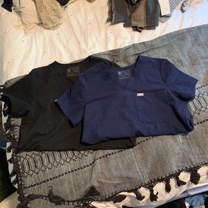 Two for one! FIGS scrub tops